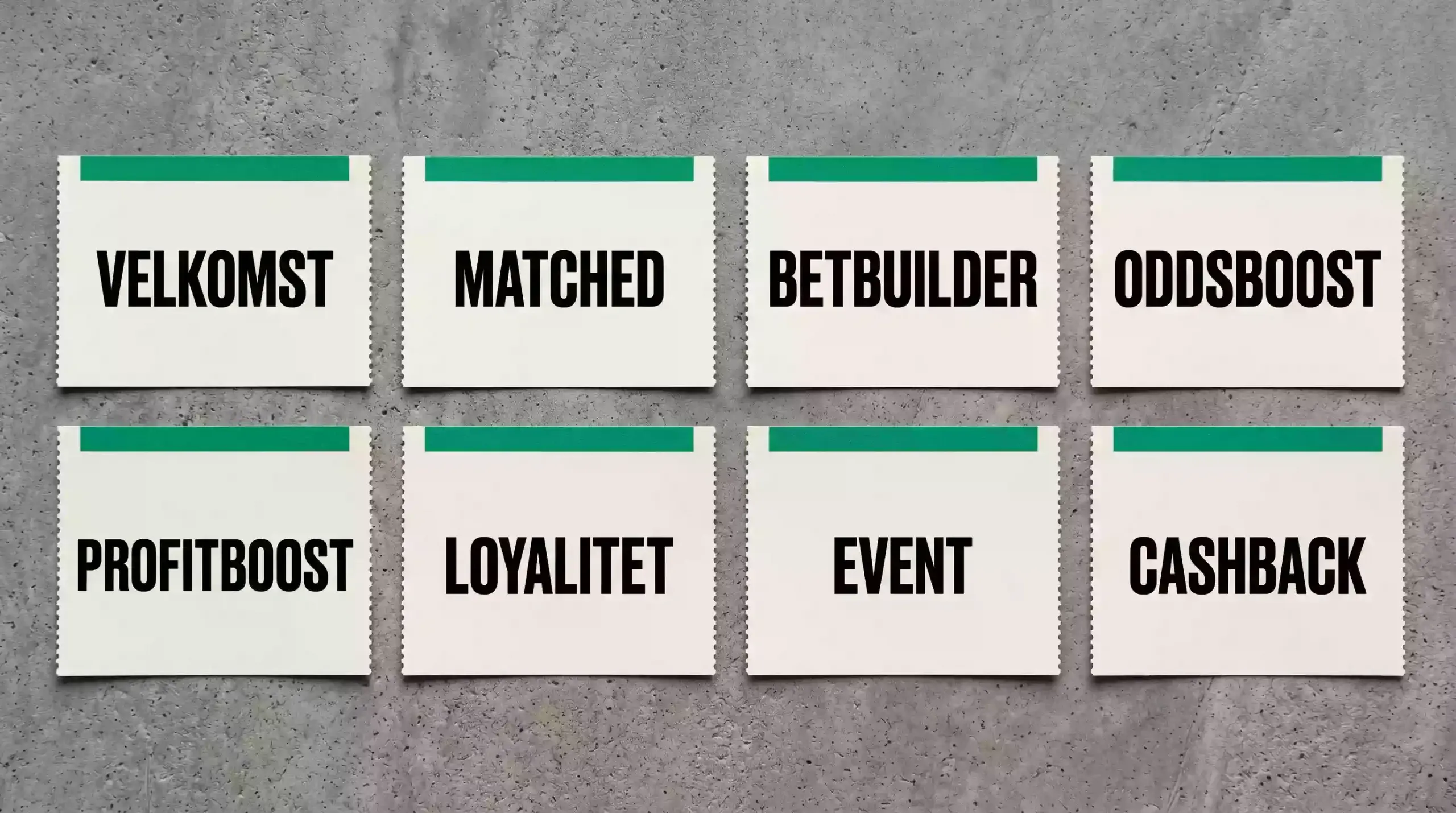 Oversigt over otte typer freebets hos danske licensbookmakere